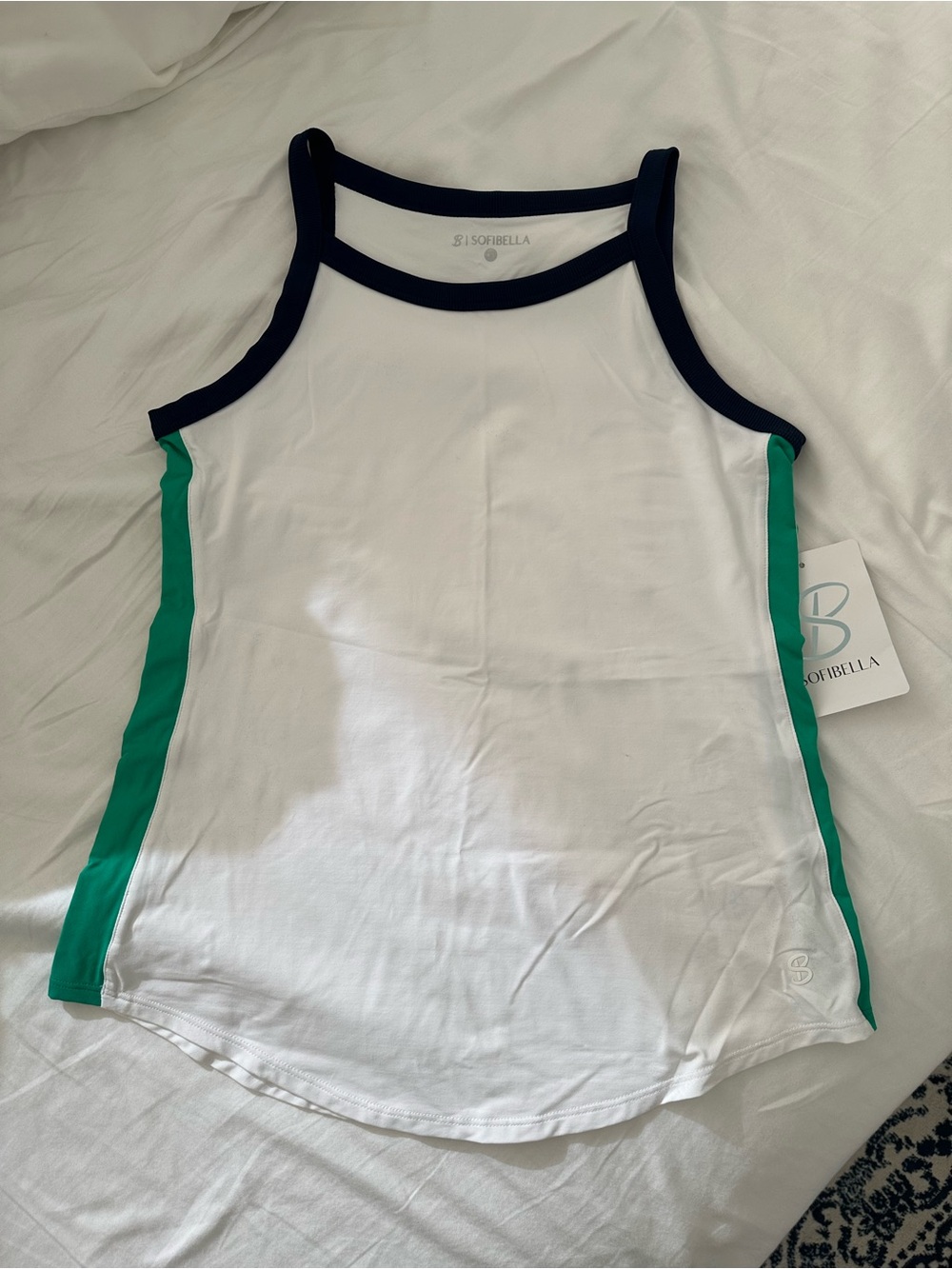 NWT!! Sofibella Tennis Tank Top